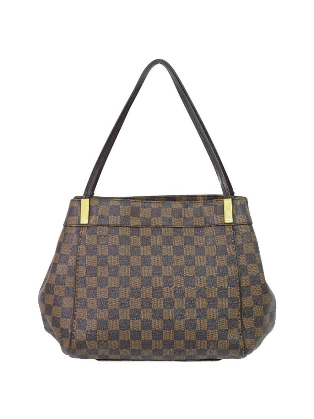 Louis Vuitton LV Marylebone PM Damier Ebene Shoulder Bag Tote Brown